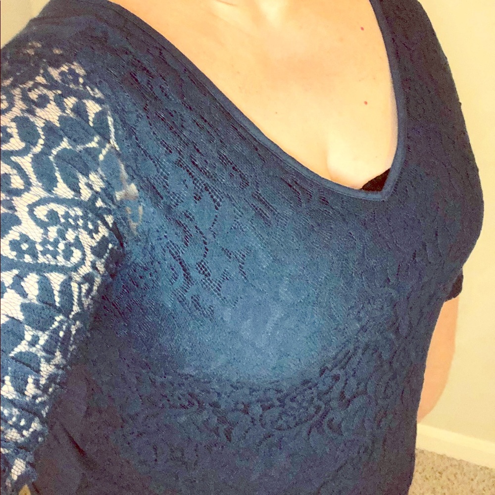 Lane Bryant Lace Top
